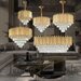 Candelabru Dynasty Gold Dining 80x30, 10 surse de iluminare